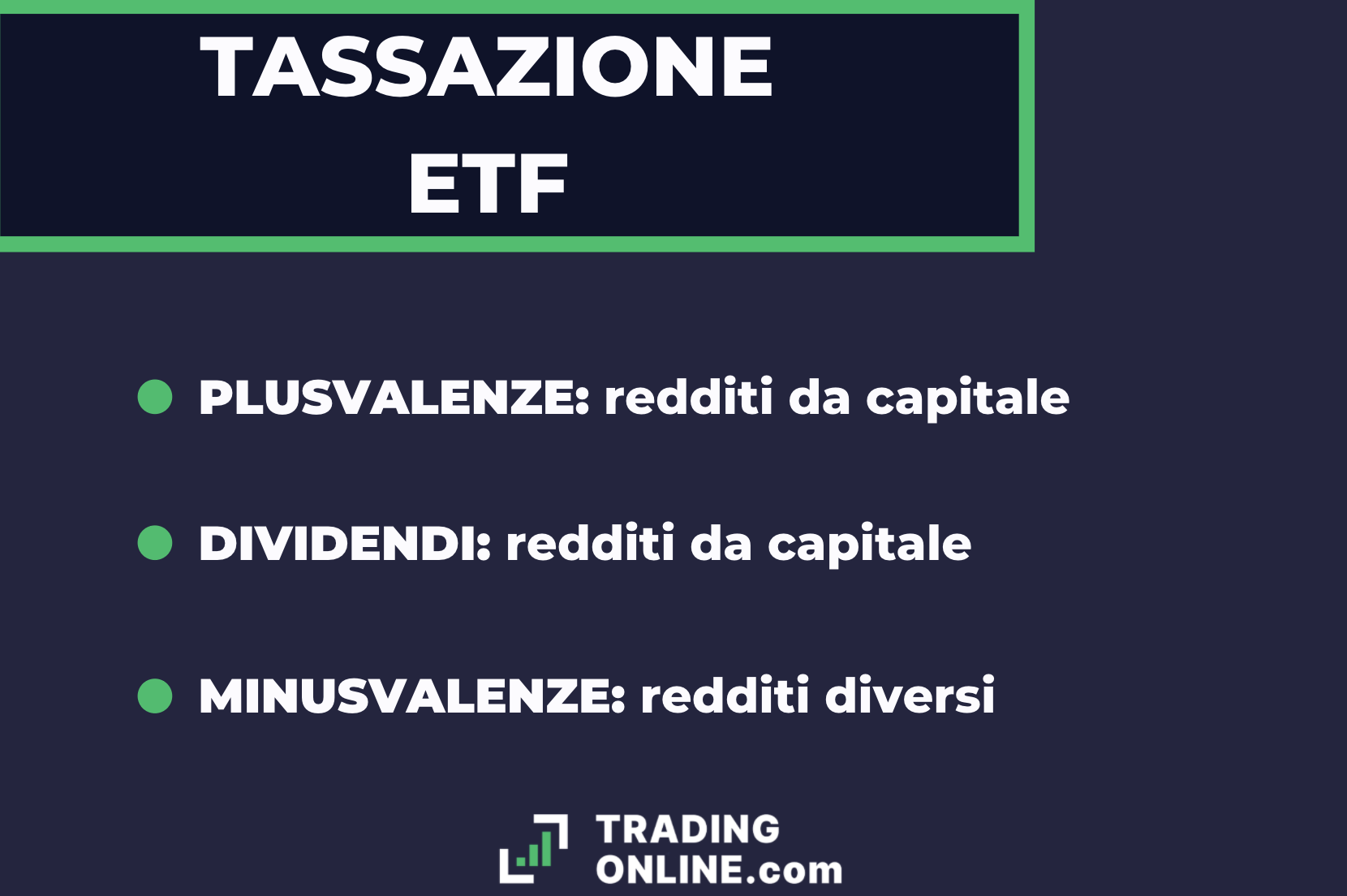 Tassazione Etf Guida Base Sul Regime Fiscale Degli Etfs