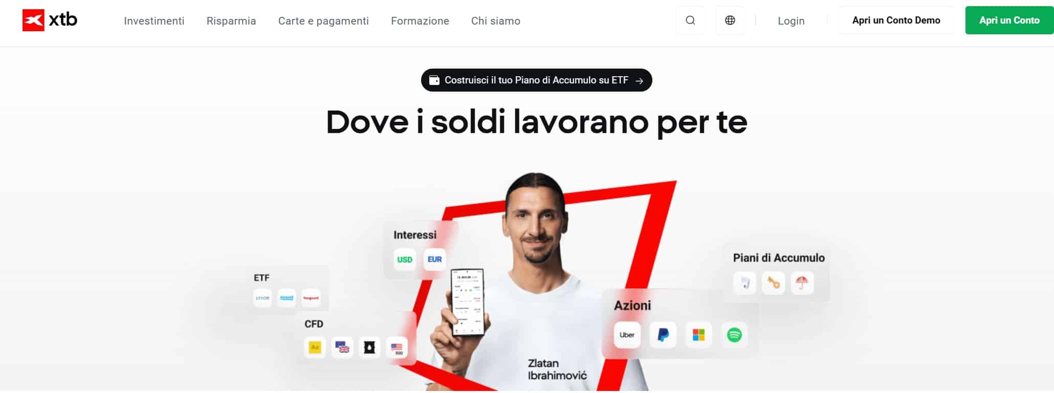Migliori broker materie prime - XTB