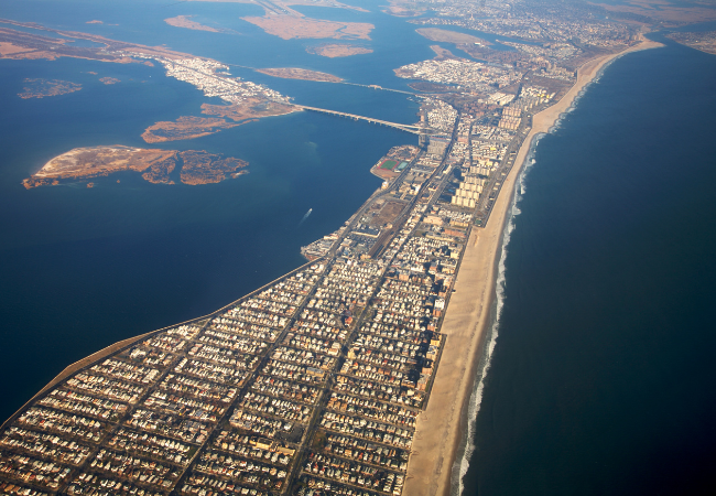 foto di Long Island vista dall'alto
