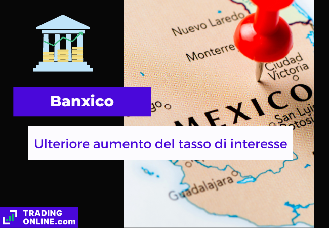 mappa del Messico, icona si una banca 