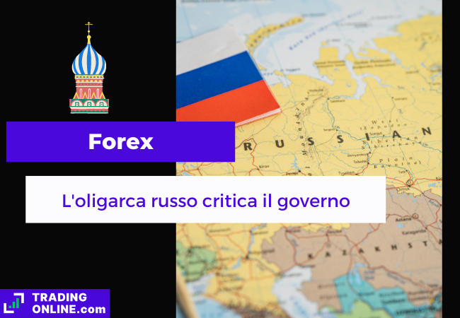 presentazione della notizia secondo cui Oleg Deripaska ha espresso preoccupazione per le riserve Forex della banca centrale russa
