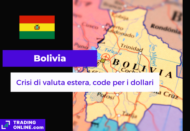 presentazione della notizia secondo cui la Bolivia è a corto di dollari americani