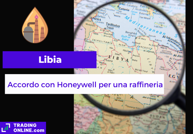 immagine di presentazione della notizia su accordo tra NOC libica e Honeywell per una nuova raffineria