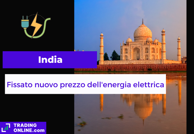 immagine di presentazione della notizia sul nuovo tetto del prezzo dell'energia elettrica in India