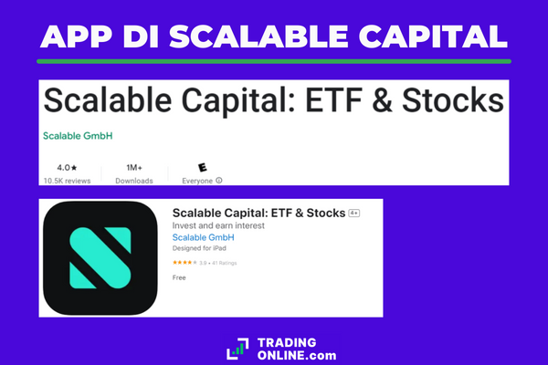 recensioni sull'applicazione di Scalable Capital