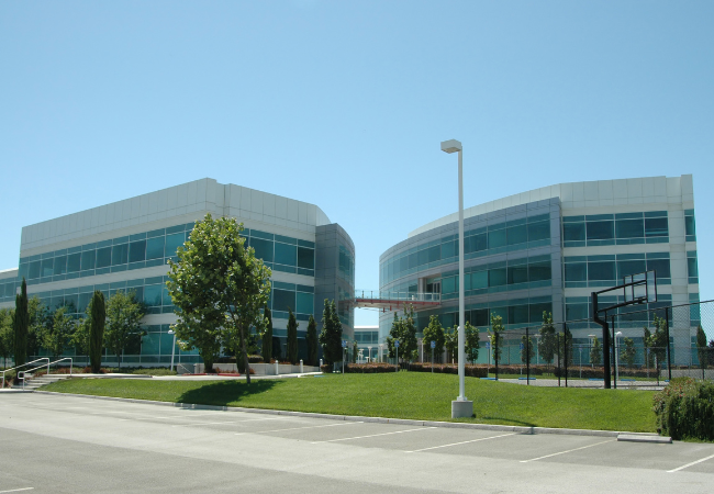 Immagine del quartier generale della Silicon Valley Bank.