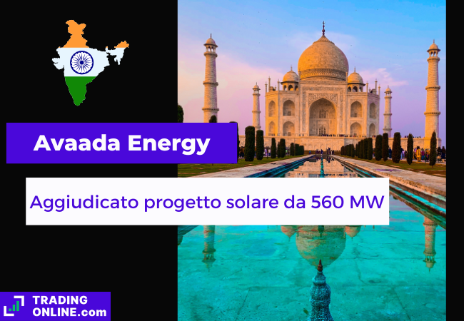 immagine di presentazione della notizia sulla vincita di Avaada Energy di un progetto solare da 560 MW in un'asta condotta da MSEDCL