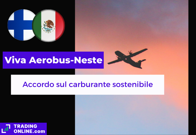 immagine di presentazione della notizia sull'accordo tra Viva Aerobus Airlines e Neste Oyj per l'acquisto di carburante sostenibile per l'aviazione