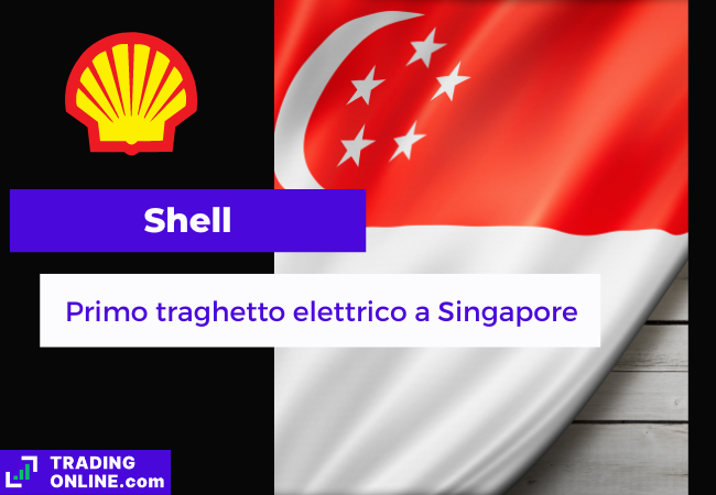immagine di presentazione della notizia sul primo traghetto elettrico di Shell a Singapore