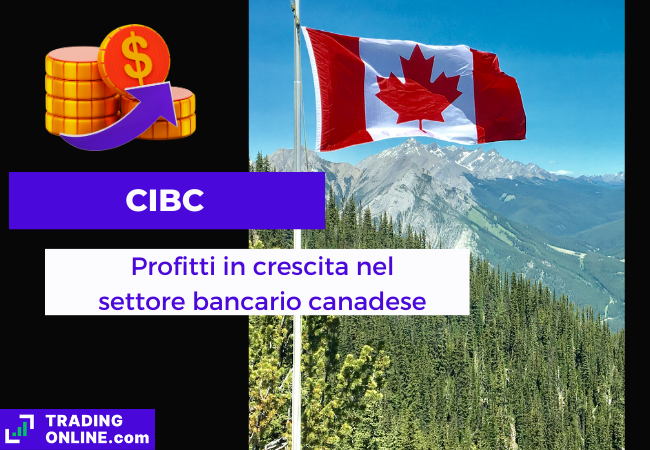 immagine di presentazione della notizia sui profitti del secondo semestre della banca canadese CIBC