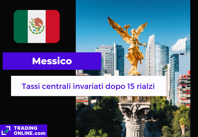 presentazione della notizia sulla decisione della banca centrale messicana di mantenere i tassi invariati