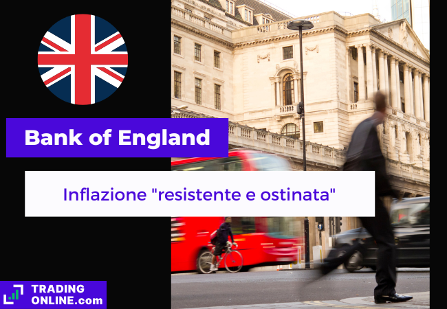 presentazione della notizia sui nuovi commenti del governatore della Bank of England