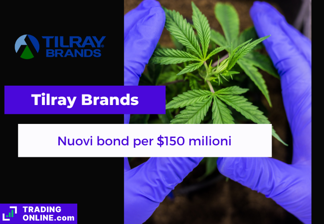presentazione della notizia sulla nuova emissione di bond di Tilray Brands