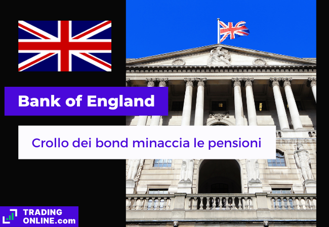BoE pronta a intervenire sui bond per salvare le pensioni