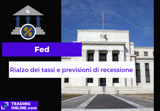 presentazione della notizia sul rialzo dei tassi della Federal Reserve