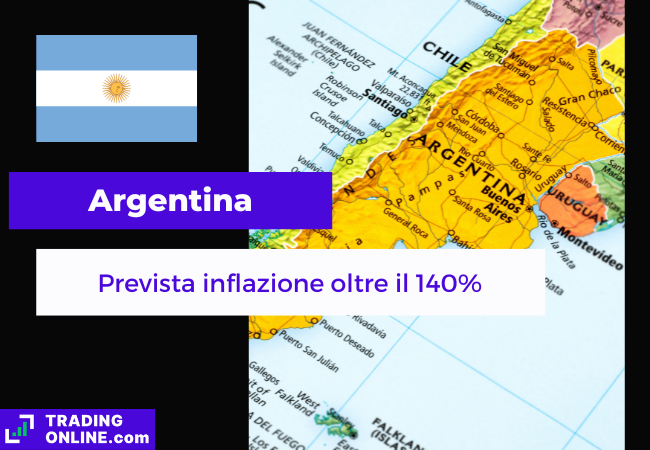 presentazione della notizia sull'aggiornamento delle stime di inflazione in Argentina per il 2023