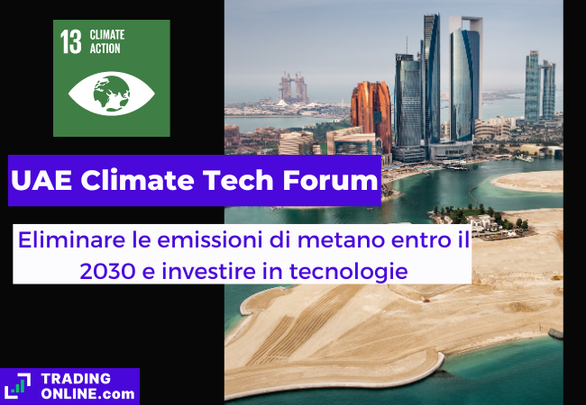 immagine di presentazione della notizia sulle richieste di Sultan al-Jaber alla forum Climate Tech ad Abu Dhabi