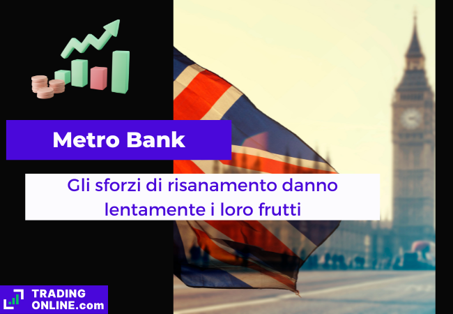 immagine di presentazione della notizia sugli utili di Metro Bank per il secondo trimestre consecutivo