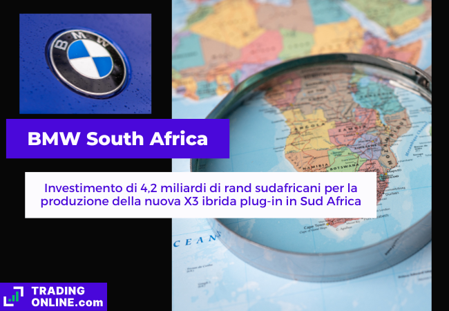 BMW South Africa annuncia investimento di 4,2 miliardi di Rand per costruire l'ibrida plug-in X3