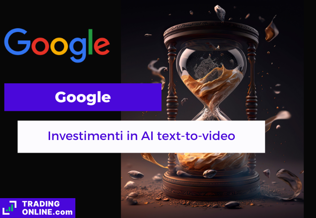 presentazione della notizia su Google che investe in intelligenza artificiale text-to-video