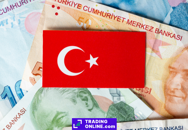 foto di banconote turche