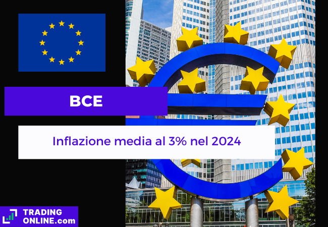 presentazione della notizia sulle nuove previsioni di inflazione della banca centrale europea