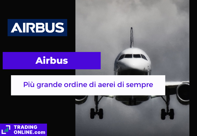 presentazione della notizia sul nuovo ordine di aerei di IndiGo e Airbus