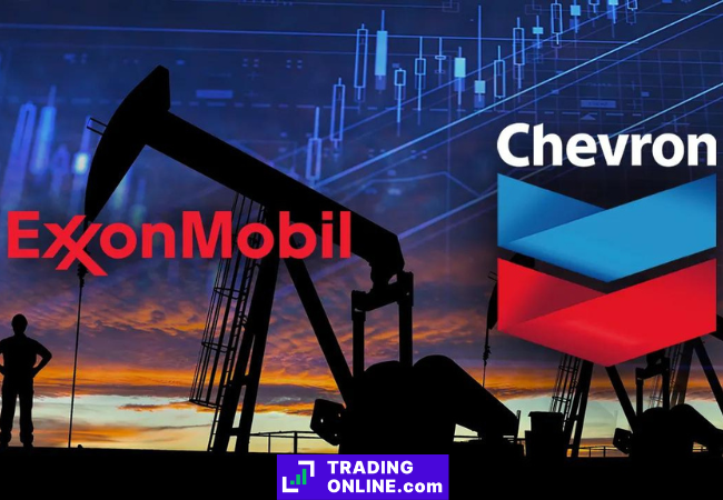 Chevron ed Exxon sono tra il 30% circa delle società S&P le cui azioni sono in rosso quest'anno