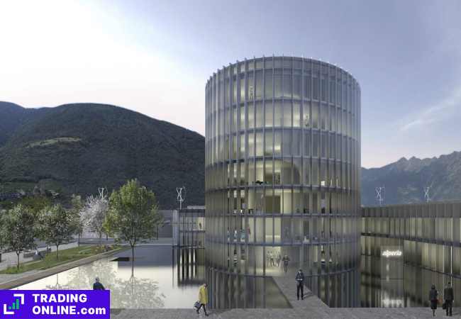foto del nuovo quartier generale progettato per Alperia