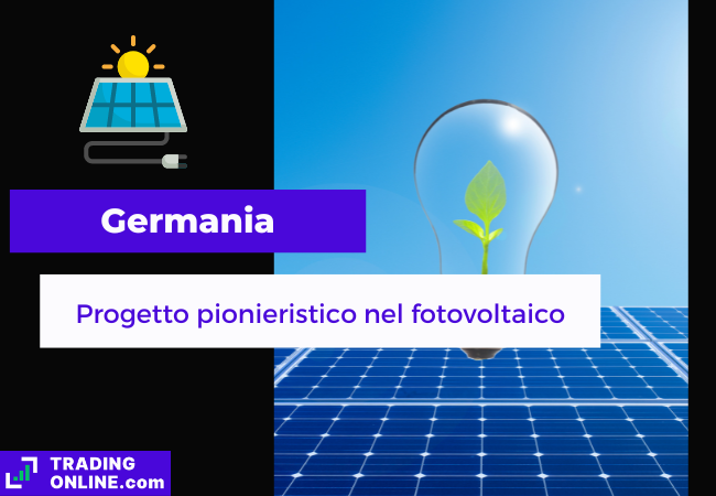 presentazione della notizia sul nuovo progetto tedesco per il fotovoltaico autostradale