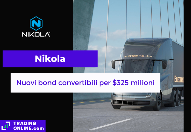 presentazione della notizia sulle nuove obbligazioni convertibili di Nikola