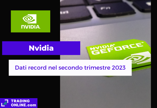 presentazione della notizia sui dati del secondo trimestre 2023 di Nvidia