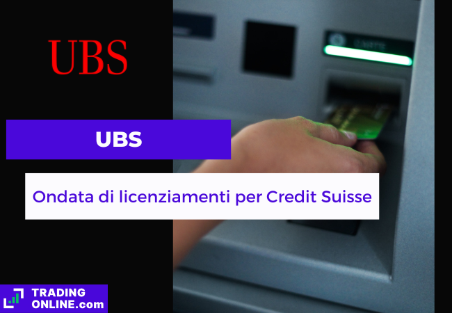 presentazione della notizia su licenziamenti di Credit Suisse