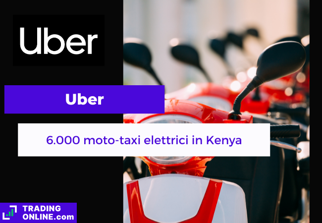 presentazione della notizia sulle nuovo moto elettriche di uber in Kenya