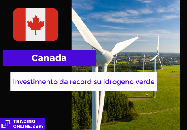 presentazione della notizia sul nuovo maxi impianto per la produzione di idrogeno verde in Canada