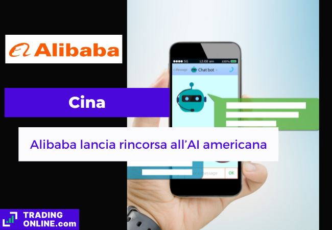 presentazione della notizia su Alibaba che convoca le principali società di AI in Cina