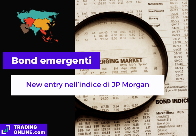 presentazione della notizia su India che si aggiunge a indice bond emergenti di JP Morgan