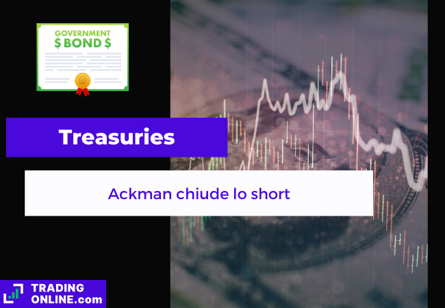presentazione della notizia su Ackman che chiude lo short sui Treasuries