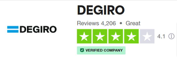 recensioni di Degiro su Trustpilot