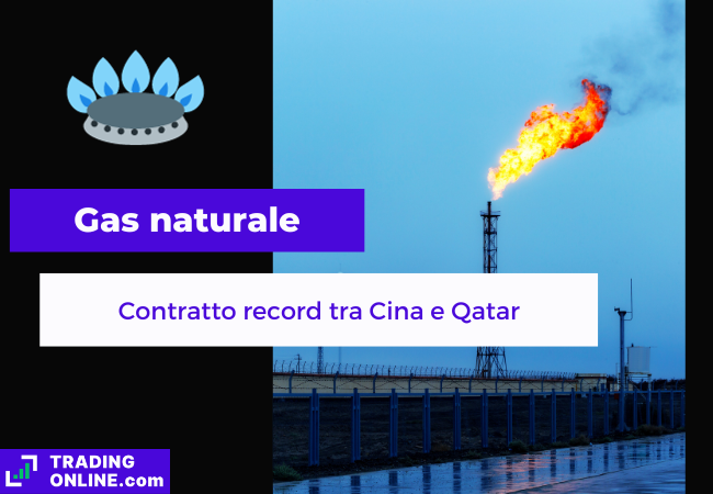 presentazione della notizia su accordo per gas naturale tra Cina e Qatar