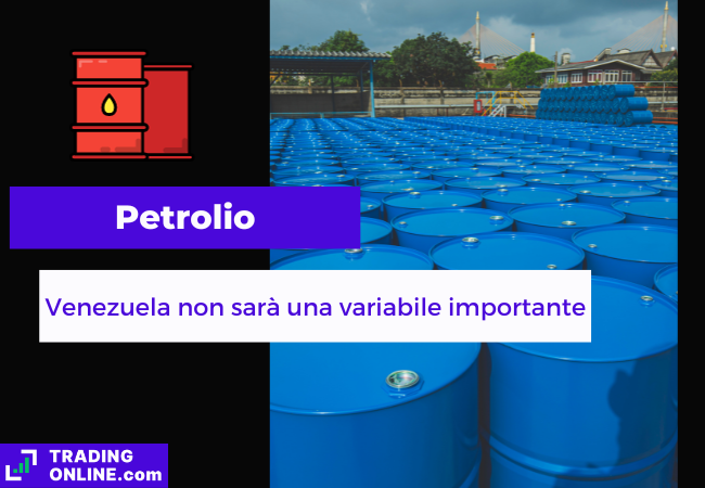 presentazione della notizia su stime IEA su produzione di petrolio in Venezuela