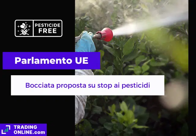 presentazione della notizia su esito della proposta europea sui pesticidi