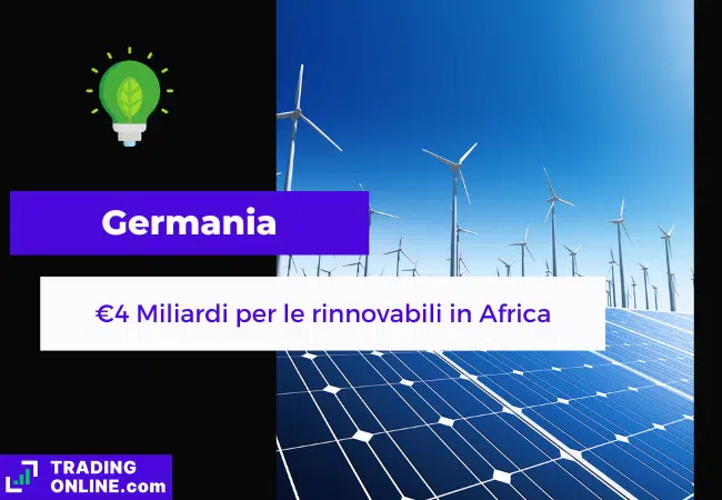 presentazione della notizia su investimento tedesco per le rinnovabili in Africa