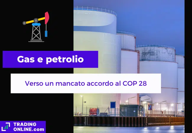 presentazione della notizia su improbabilità di un accordo sui combustibili fossili al COP 28