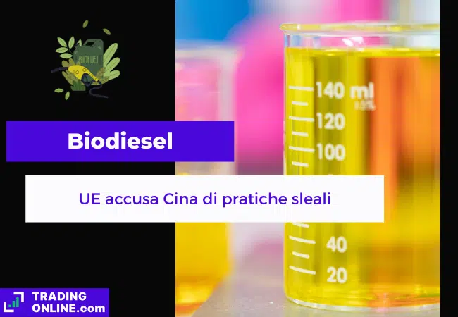 presentazione della notizia su UE che apre inchiesta sul biodiesel cinese