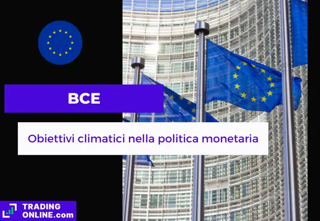 presentazione della notizia su BCE che valuta obiettivi green nella politica monetaria