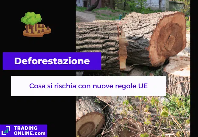 presentazione della notizia su supply chain a rischio per normative UE anti-deforestazione
