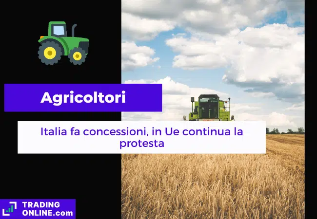 presentazione della notizia su concessioni italiane ad agricoltori