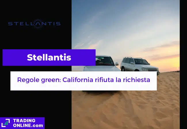 presentazione della notizia su California che rifiuta richiesta di Stellantis