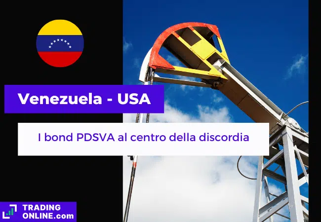 presentazione della notizia su scontro Venezuela-USA sui bond petroliferi